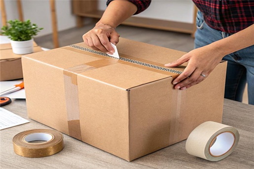 Cardboard Box Packing