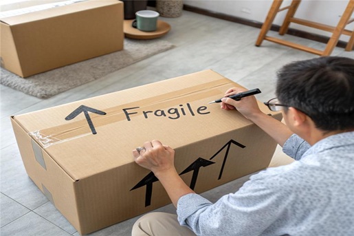 Fragile Items Packing Box